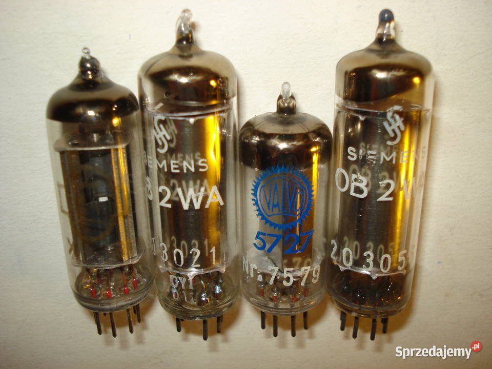 Lampy 21 5727 OB2WA 6C4P QQE0312 kolekcjonera Gdynia sprzedam