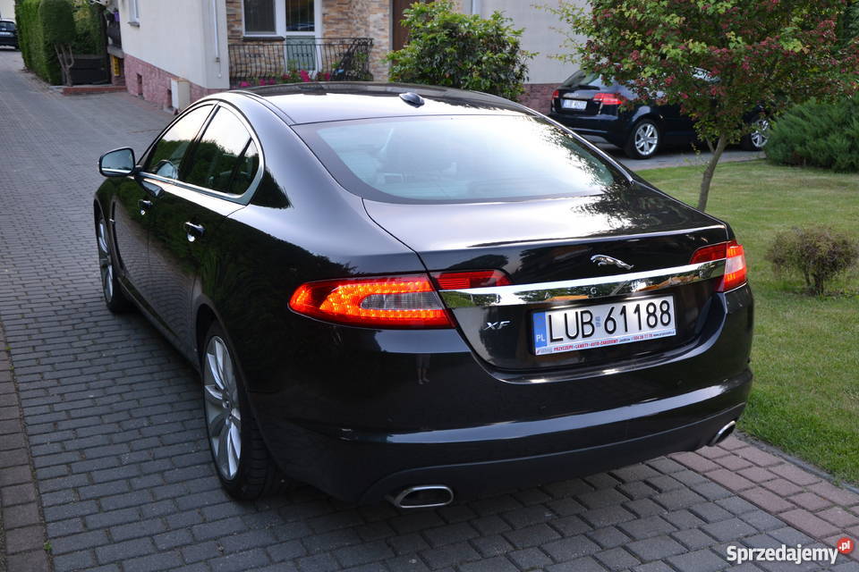 Jaguar XF bogata wersja piękne jasne skóry 207KM XF Panieńszczyzna