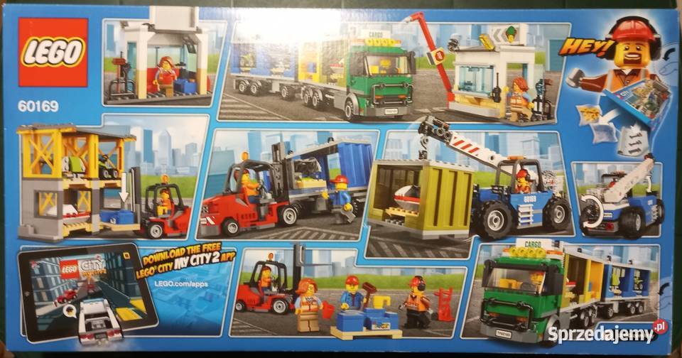 Lego 60169 terminal towarowy z POLSKIEJ Klocki Rzeszów