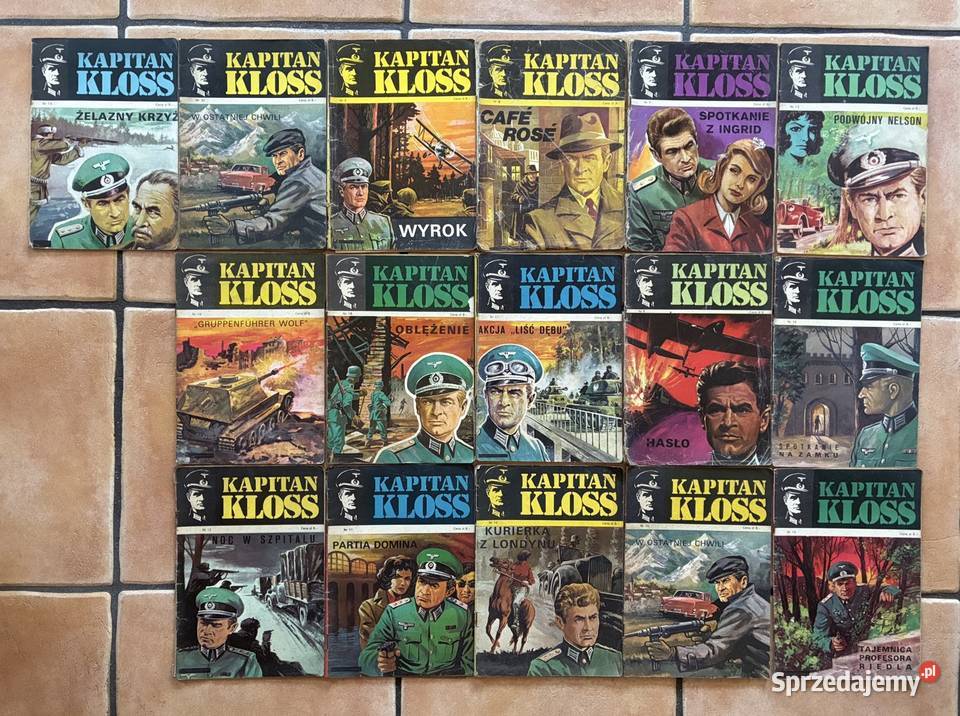 Kapitan Kloss kolekcja komiksów Warszawa