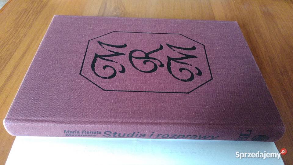 Studia i rozprawy Maria Renata Mayenowa Książki naukowe i popularnonaukowe pomorskie Gdańsk