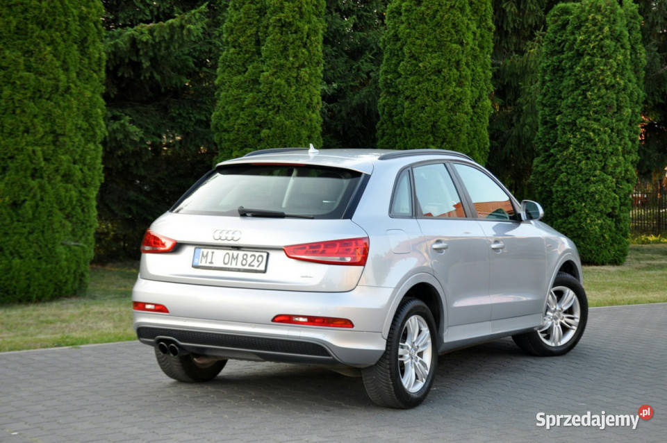 Audi Q3 20T17079SLineNaviKameraAutomatI kamera cofania mazowieckie Ostrów Mazowiecka
