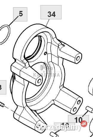 John Deere 8120 8220 8320 Obudowa WOM R558159 sprzedam