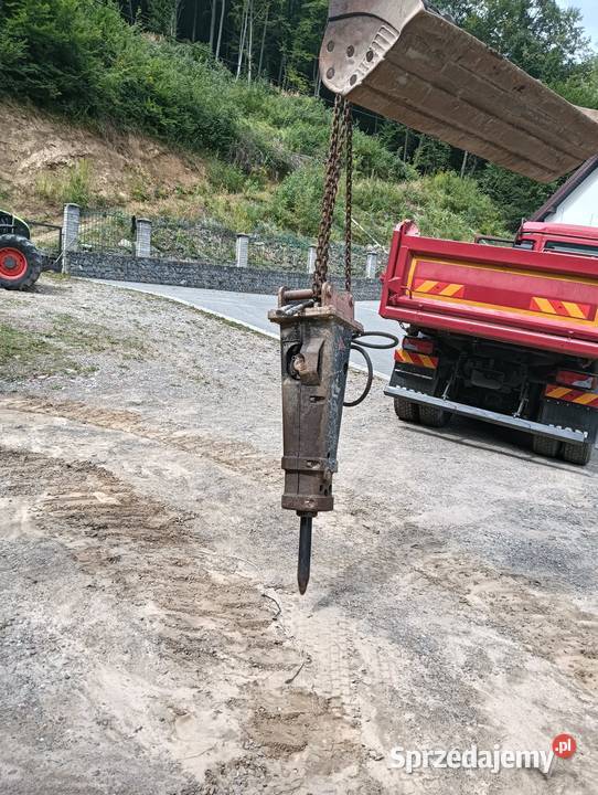 Młot wyburzeniowy hydrauliczny do koparki 69 ton Nowy Sącz