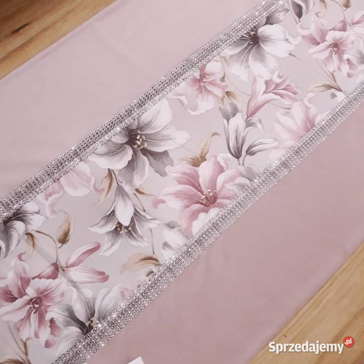 Zasłony welurowe pudrowy róż Mława sprzedam