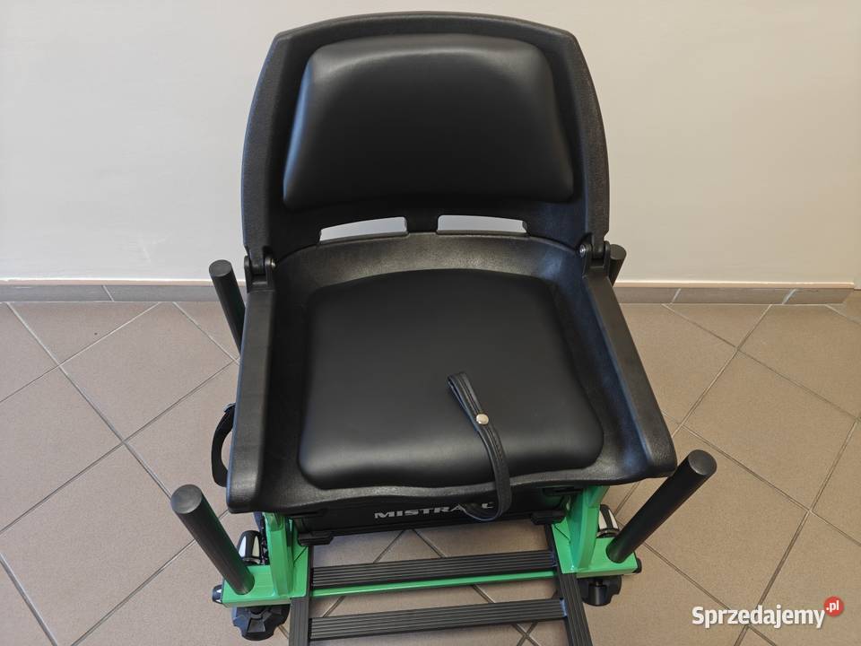 Mistrall X6 fotel obrotowy wędkarski NOWY kosz Międzyrzecz