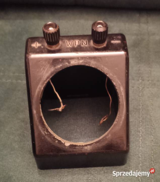 Obudowa amperomierza woltomierza z PRLu Zbylitowska Góra