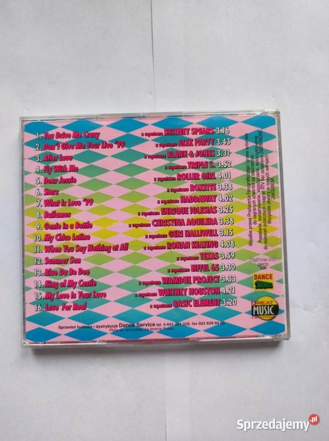 giga pop dance hits dziewczyna 6 unikalna CD Kielce