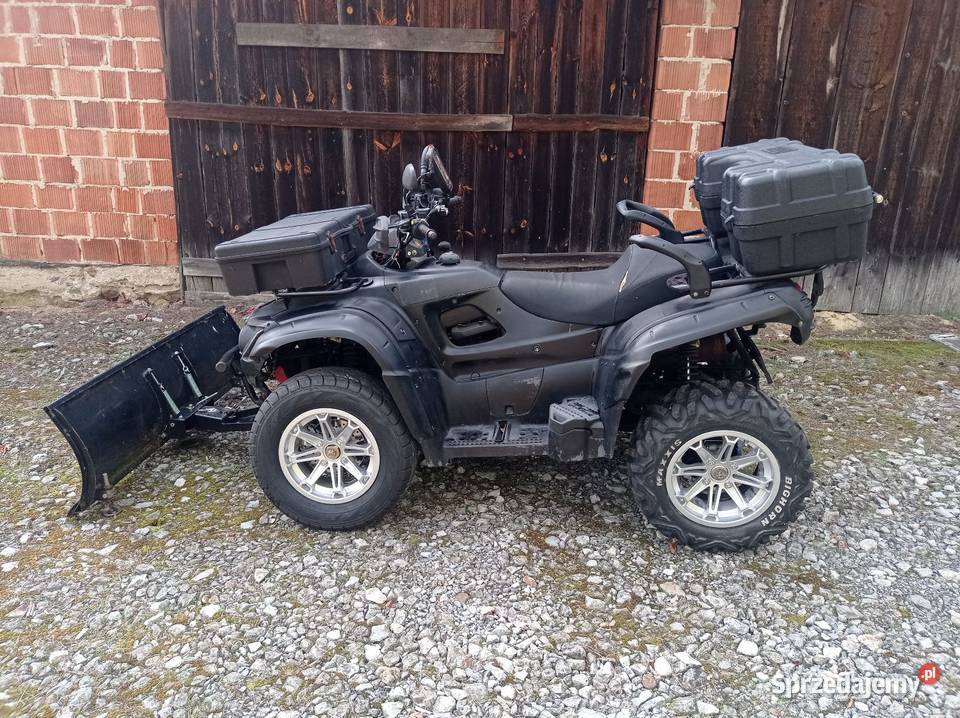 Tgb Blade 550 4x4 wyciągarka Pług śnieżny podkarpackie Majdan Królewski sprzedam