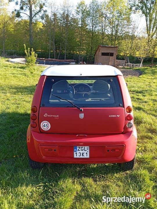 Microcar GRECAV SONIQUE dCi cichy i nierdzewny Jonkowo
