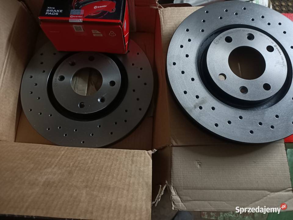 Tarcze hamulcowe BREMBO NOWE średnica 283mm osobowe Rybnik sprzedam