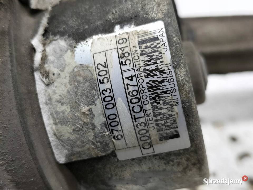 MAGLOWNICA PRZEKŁADNIA EUROPA 6700003502 Citroen Rok produkcji 2015