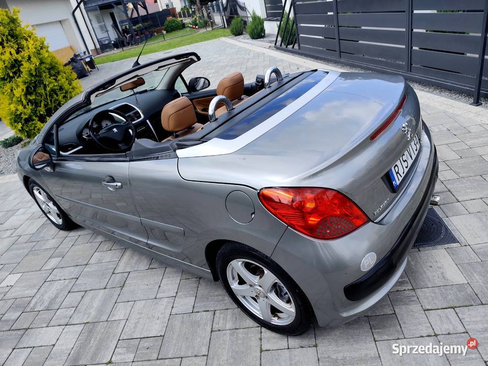 Peugeot 207 CC 16 HDI 2008 Skóry Full podkarpackie Jasło