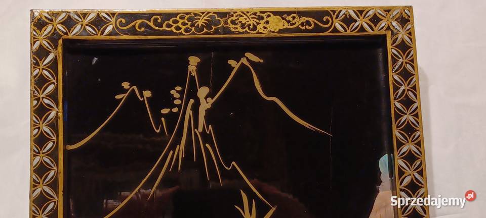 92 3052 Antyczny orientalny japoński panel Poznań