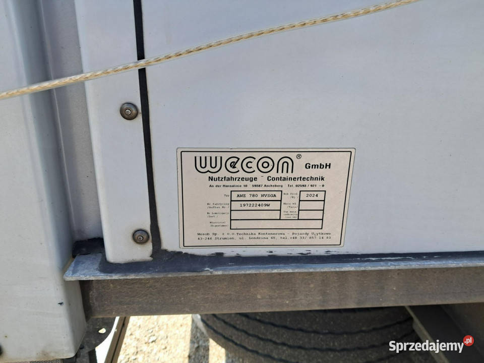 platformaskrzynia Wecon pc Komorniki sprzedam