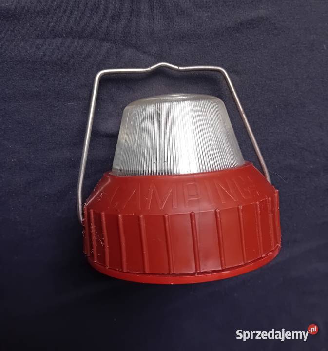 Lampka na baterie model Camping CZM DOMGOS PRL Koźminek sprzedam