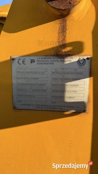 Ładowarka teleskopowa JCB 528 Garbów