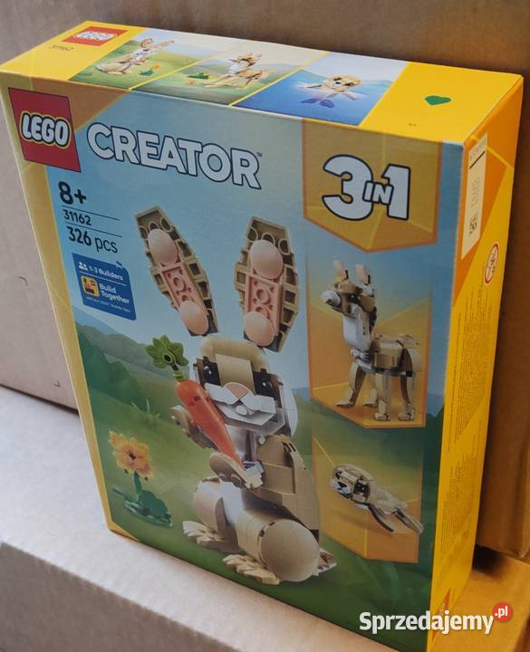 LEGO Creator 3w1 Uroczy króliczek 31162 Szczecin