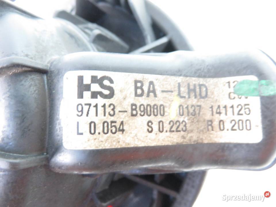 DMUCHAWA HYUNDAI i10 BA IA 97113B9000 małopolskie