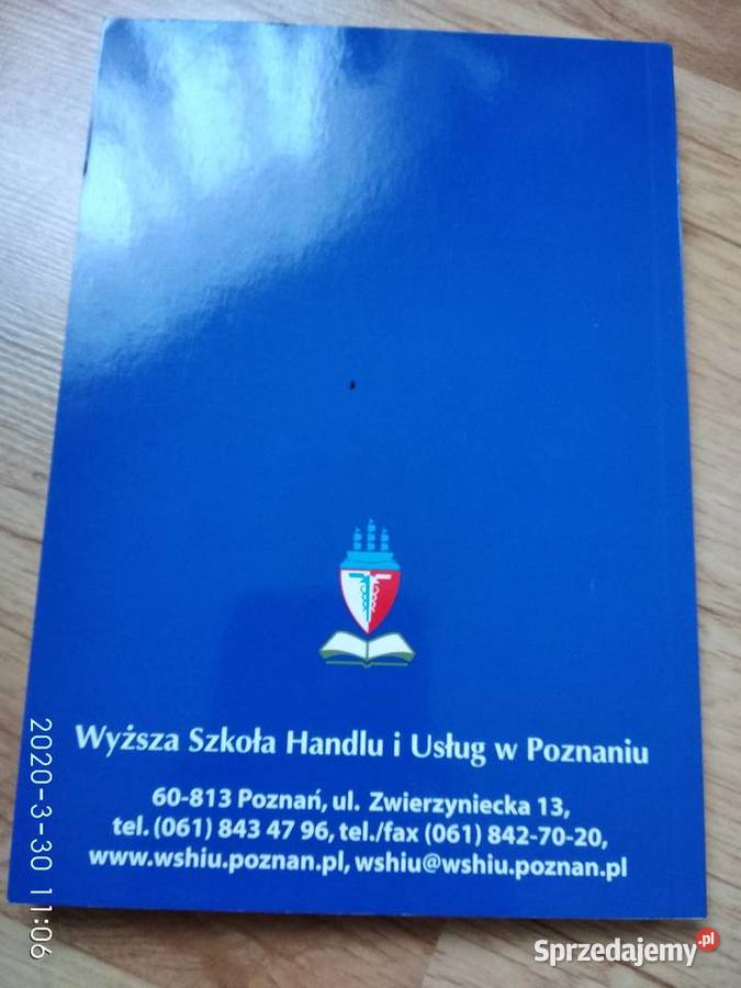 zeszyty naukowe 10 wyższa szkoła handlu i usług Poznań