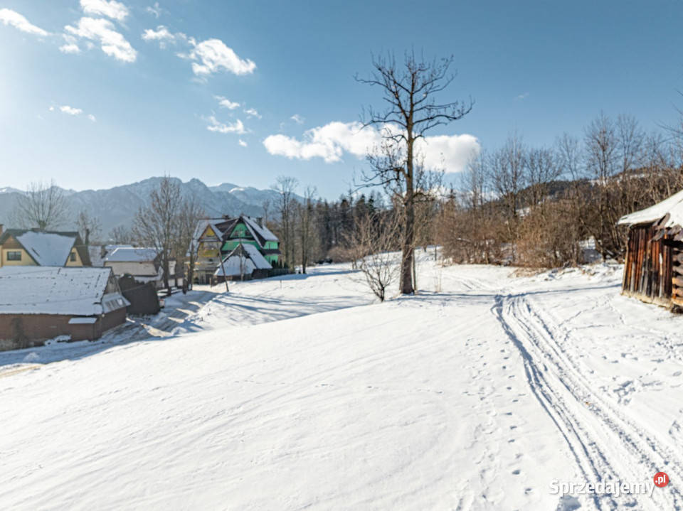 Działka budowlana z drogą Zwijacze Zakopane
