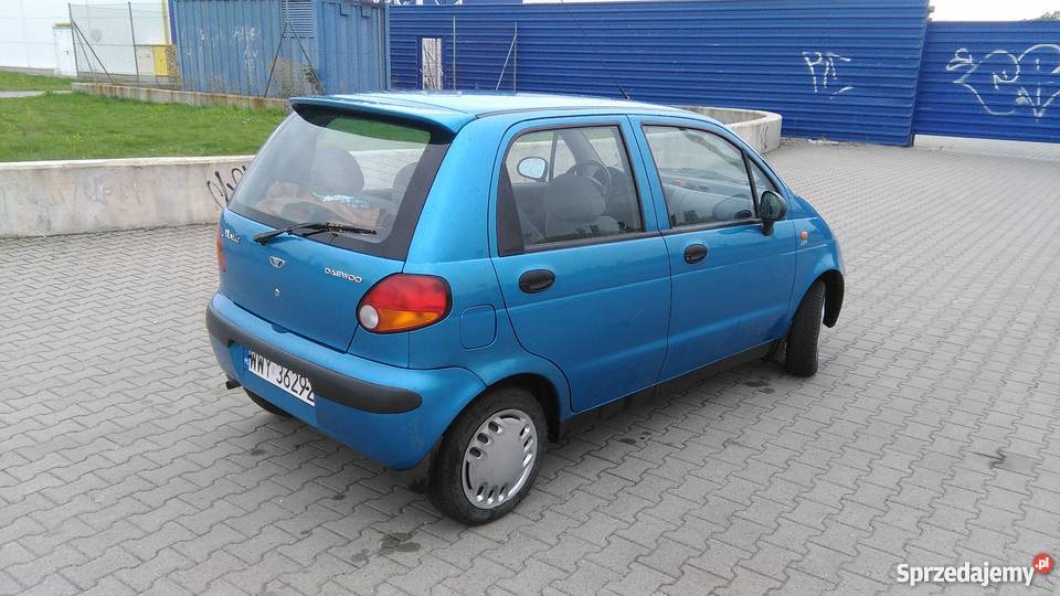 Sprzedam samochód Daewoo Matiz stan benzyna mazowieckie Wyszków