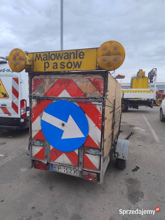 Przyczepka samochodowa remork Longinówka