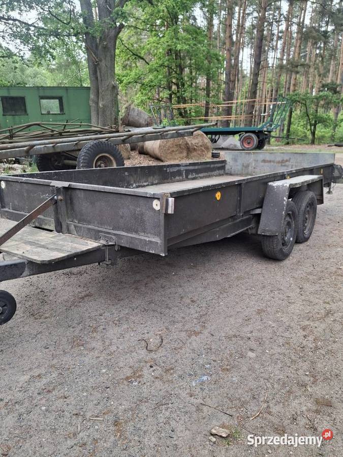 Przyczepa laweta pod minikoparke quada traktorek Krosno Odrzańskie