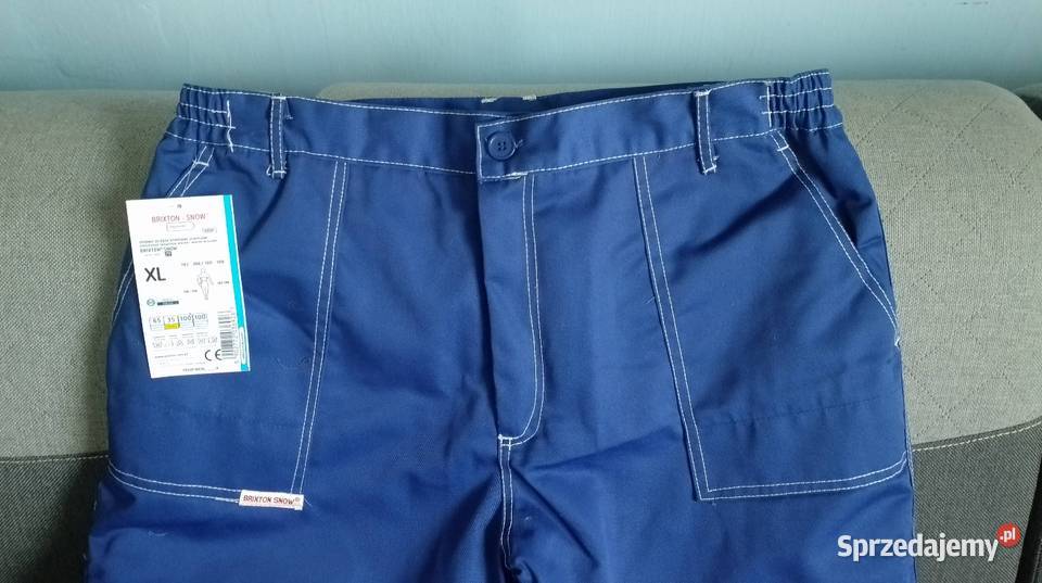 Spodnie robocze XL Nowe ocieplane Pozostałe Czarzyzna