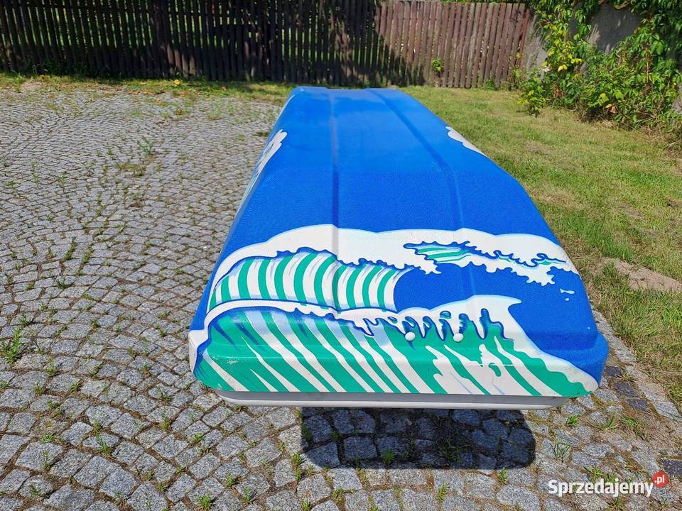 Box dachowy thule jetbag bialy niepowtarzalny Czarna Woda