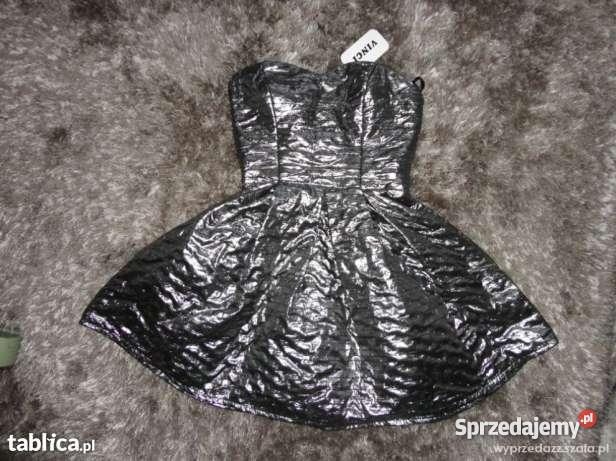 Srebrna sukienka VINCI Spódnice i sukienki świętokrzyskie Kielce