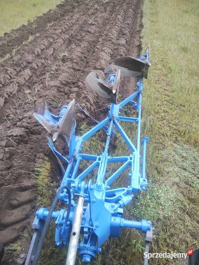 Pług lekki obrotowy 3 skibowy Ransomes nieuszkodzony Pługi Kozienice