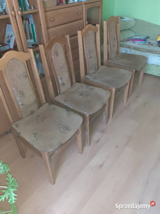 Krzesła pokojowe 4 sztuki Warszawa