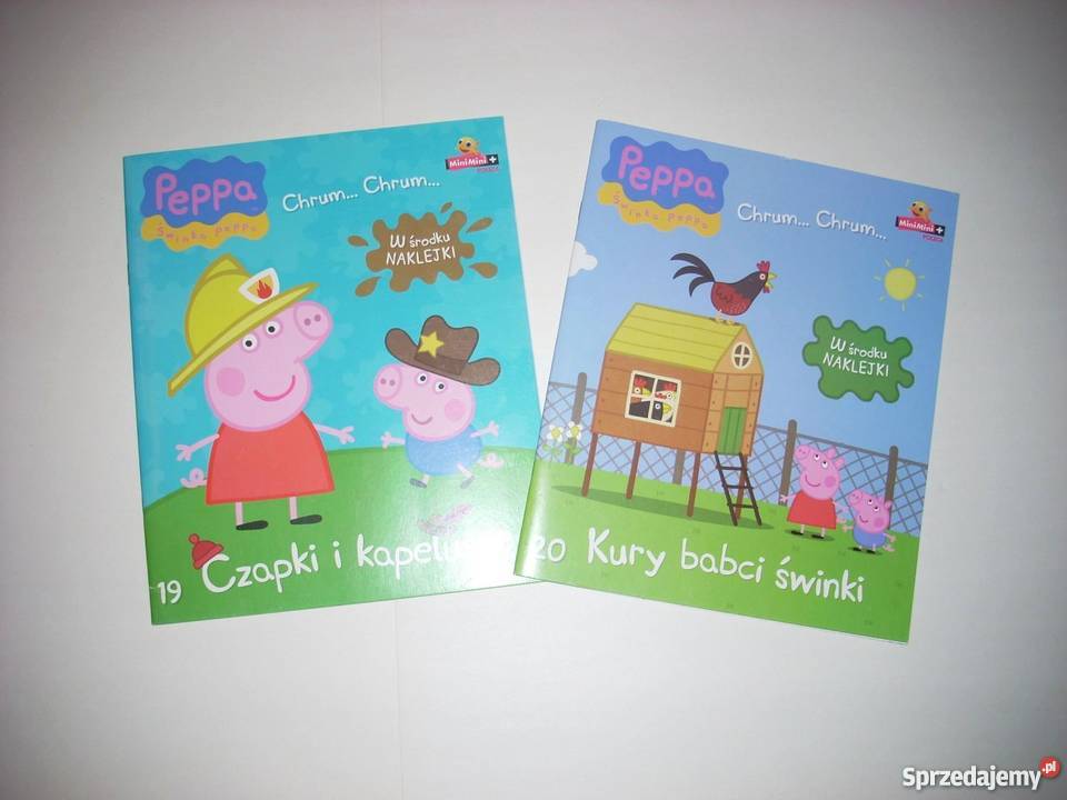 Świnka Peppa Nowa Książeczka tom 19 i 20 sprzedam