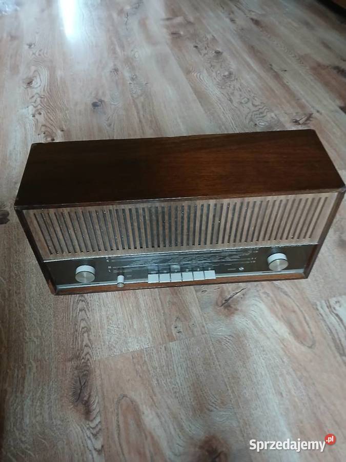Radio lampowe firmy Loewe Opta z 60 lat małopolskie