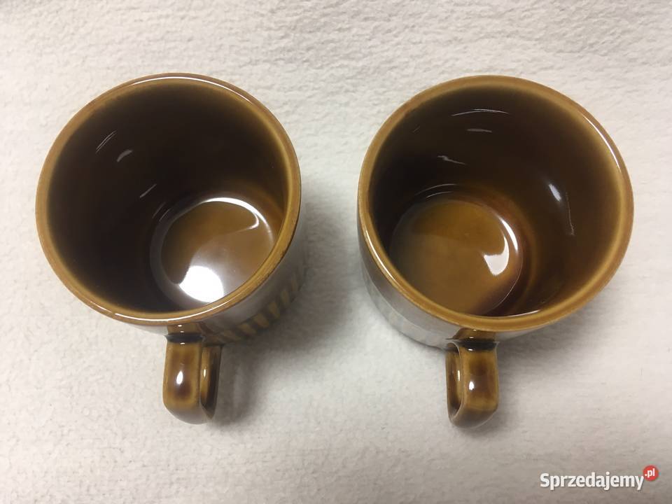 Filiżanki Kera Vital porcelit Czechosłowacja 2 Filiżanki i spodki