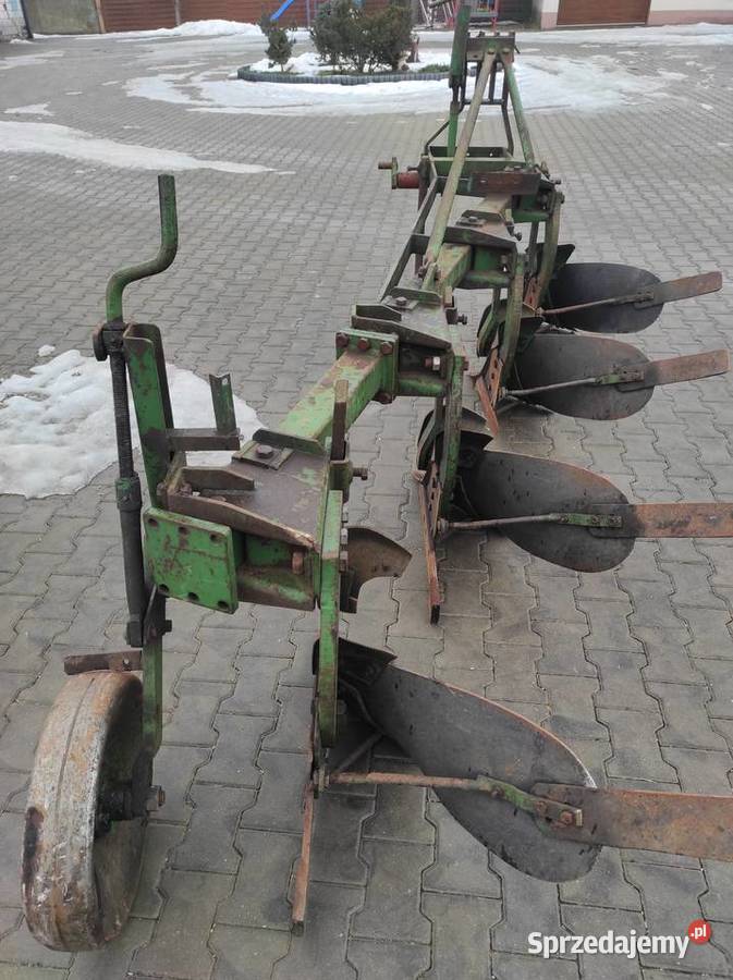 Pług 4 skibowy eberhardt 31 zagonowy Radoszyce