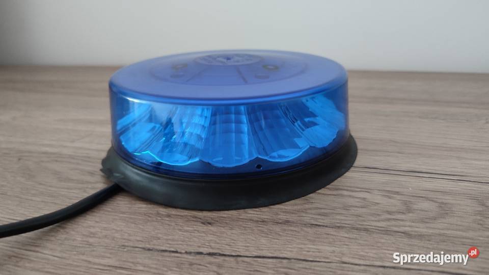 Lampa ostrzegawcza kogut niebieski EVO LED śląskie Sośnicowice sprzedam