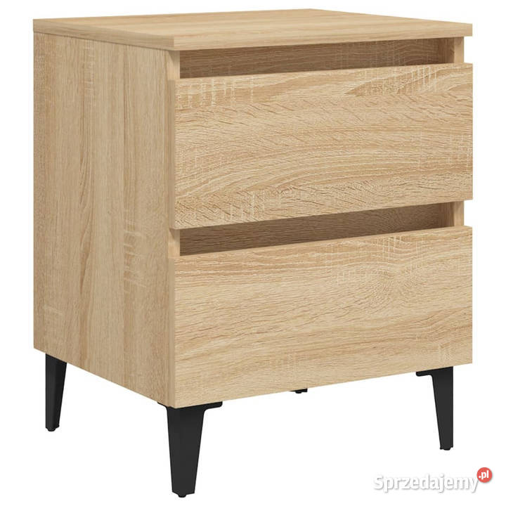Szafki nocne 2 dąb sonoma 40x35x50 WM805876 Warszawa