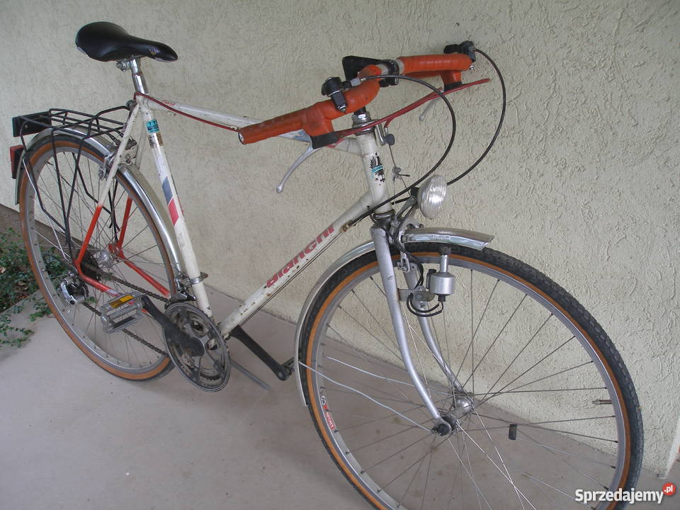 Kolarzówka Bianchi rower szosowy retro klasyk Poznań