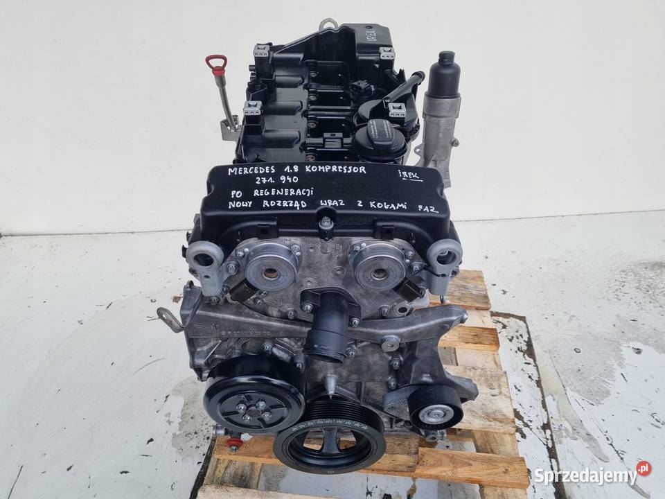 SILNIK REGENERACJI Mercedes W203 18 nowy rozrząd osobowe Rudka