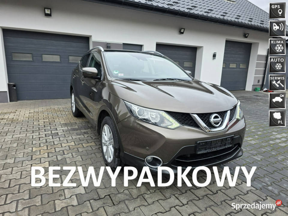 Nissan Qashqai kamera cofaniakamery wielofunkcyjna kierownica Żabno sprzedam