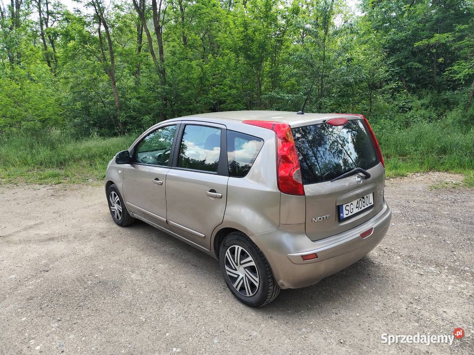 Nissan Note 15dci 2008 nawigacja kamera cofania 86KM