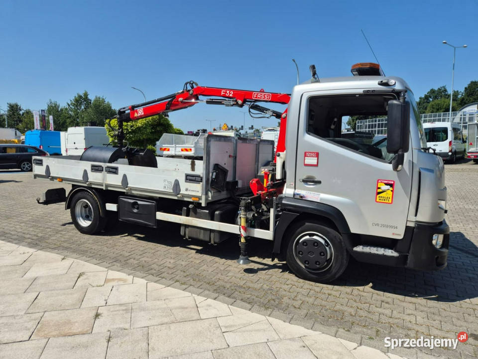 Renault D75 180 FASSI F32 Renault D75 180 śląskie Łaziska Górne