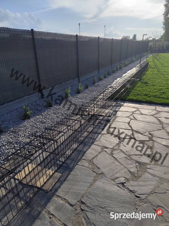 Kosze Gabionowe GABIONY nowoczesne ogrodzenia Warszawa