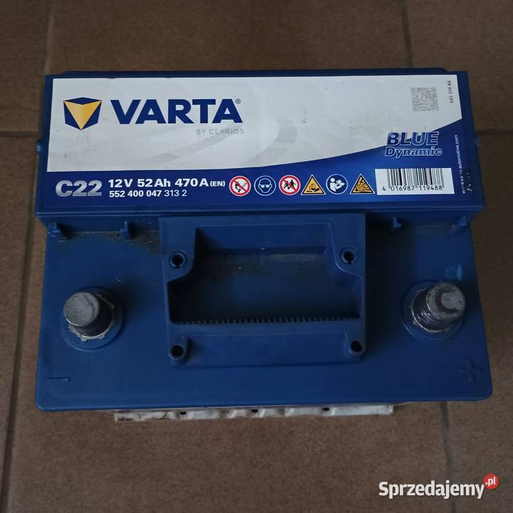 Akumulator Varta 52Ah 470A Lublin