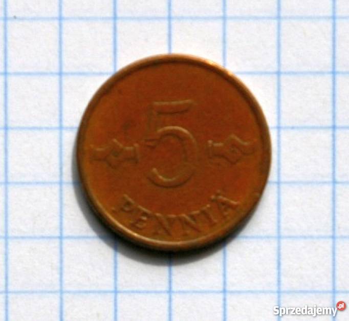 5 PENNIA 1963 FINLANDIA