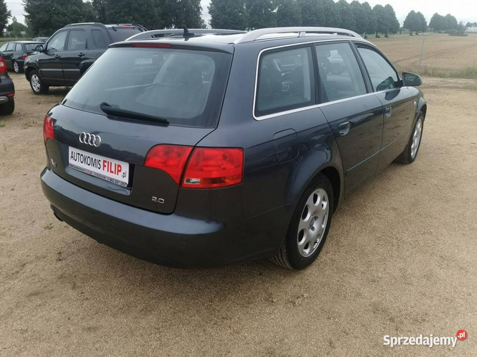 Audi A4 20 130 Klimatronik Automat Parktronik B7 benzyna dolnośląskie Strzegom