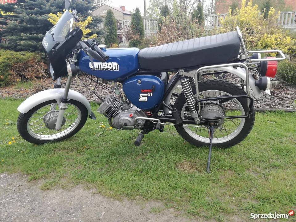 Simson S70 S51 COMFORT 7043 lzarejestrowany śląskie Truskolasy