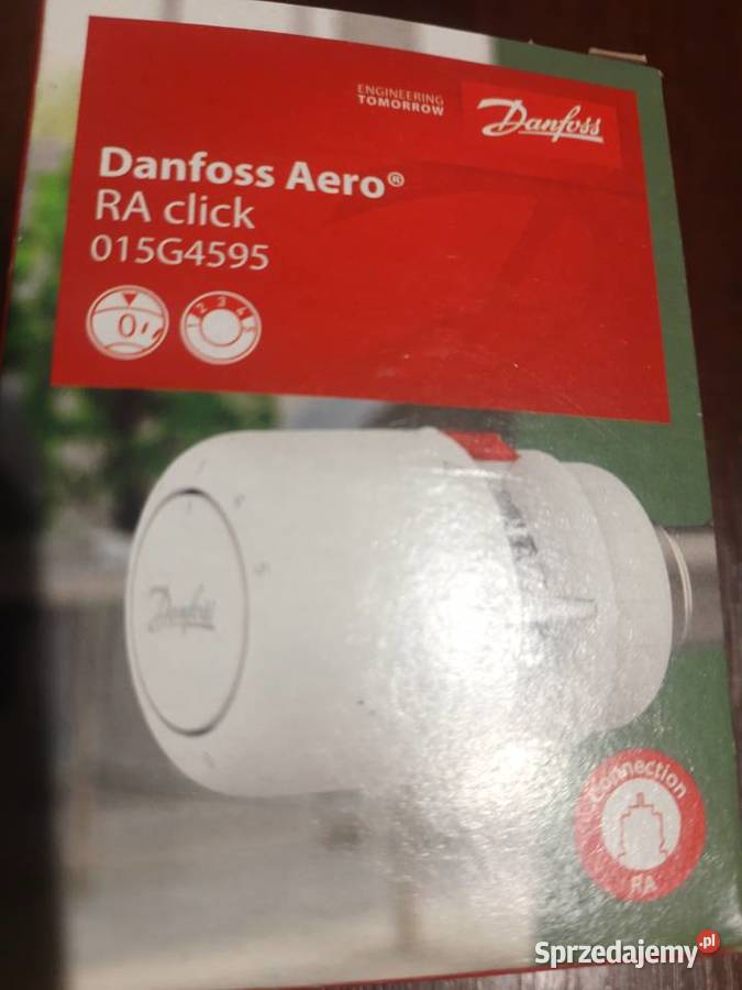 Danfoss Aero glowica i zawór termostatyczny